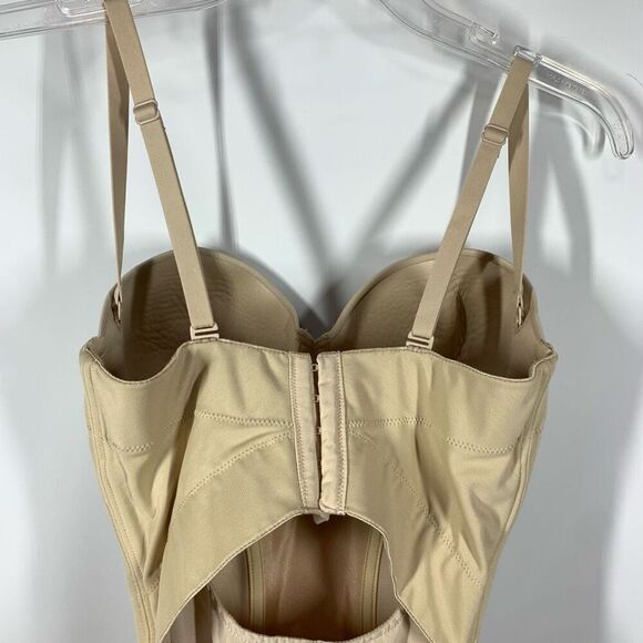 Flexees by Maidenform Easy Up Firm Control Bodybriefer Strapless Shapewear Conve - Picture 10 of 13